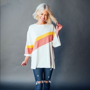Dressed In LaLa Sunset Boulevard Top in White